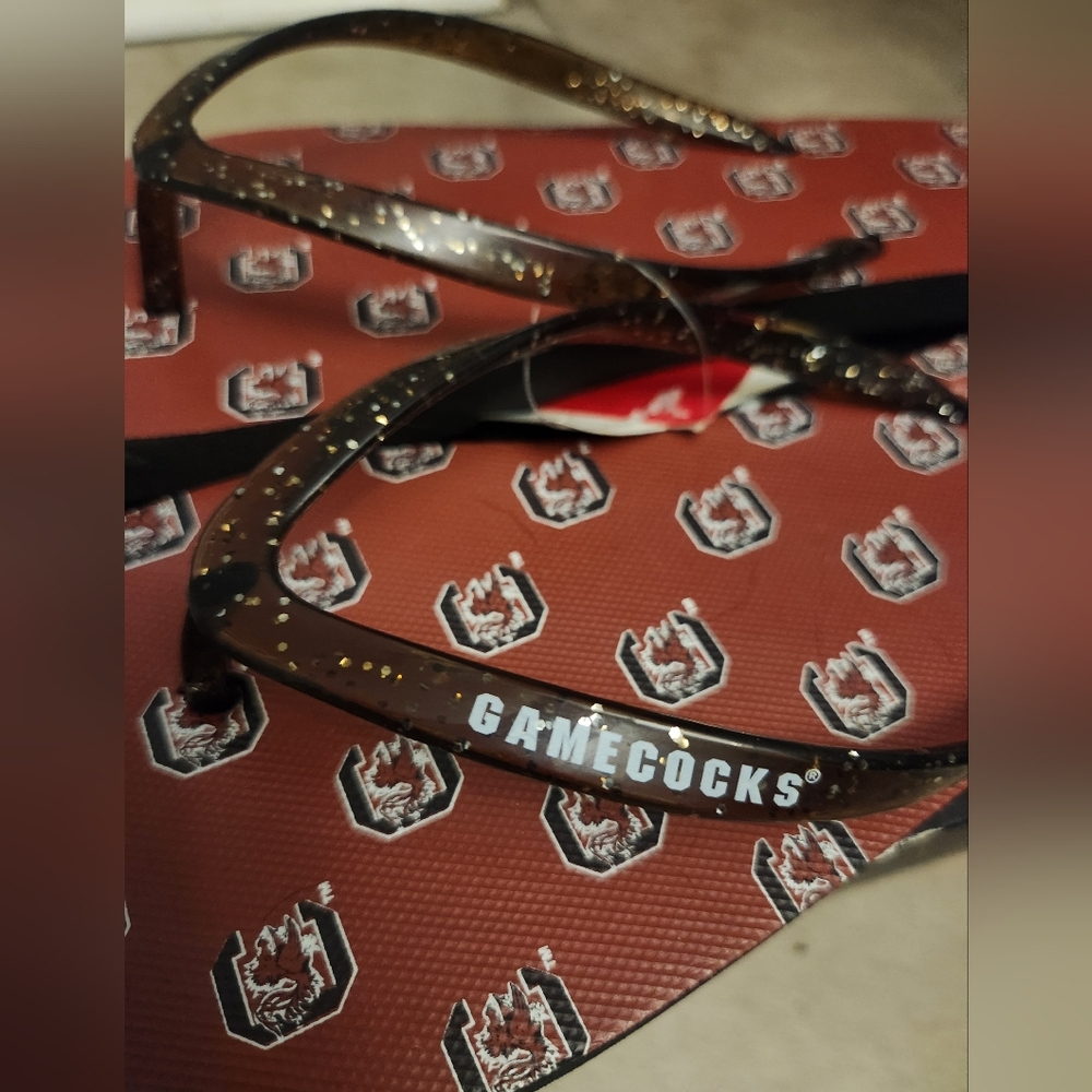 Carolina Gamecock Flip Flops
